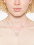 18K rose gold flower necklace